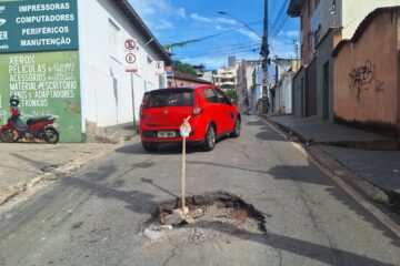 Manutenção em rede de esgoto na rua dos Operários pode afetar abastecimento de água em vias da região central de Itabira