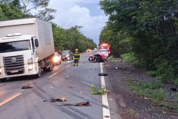 Homem morre em colisão na MG-122, em Janaúba