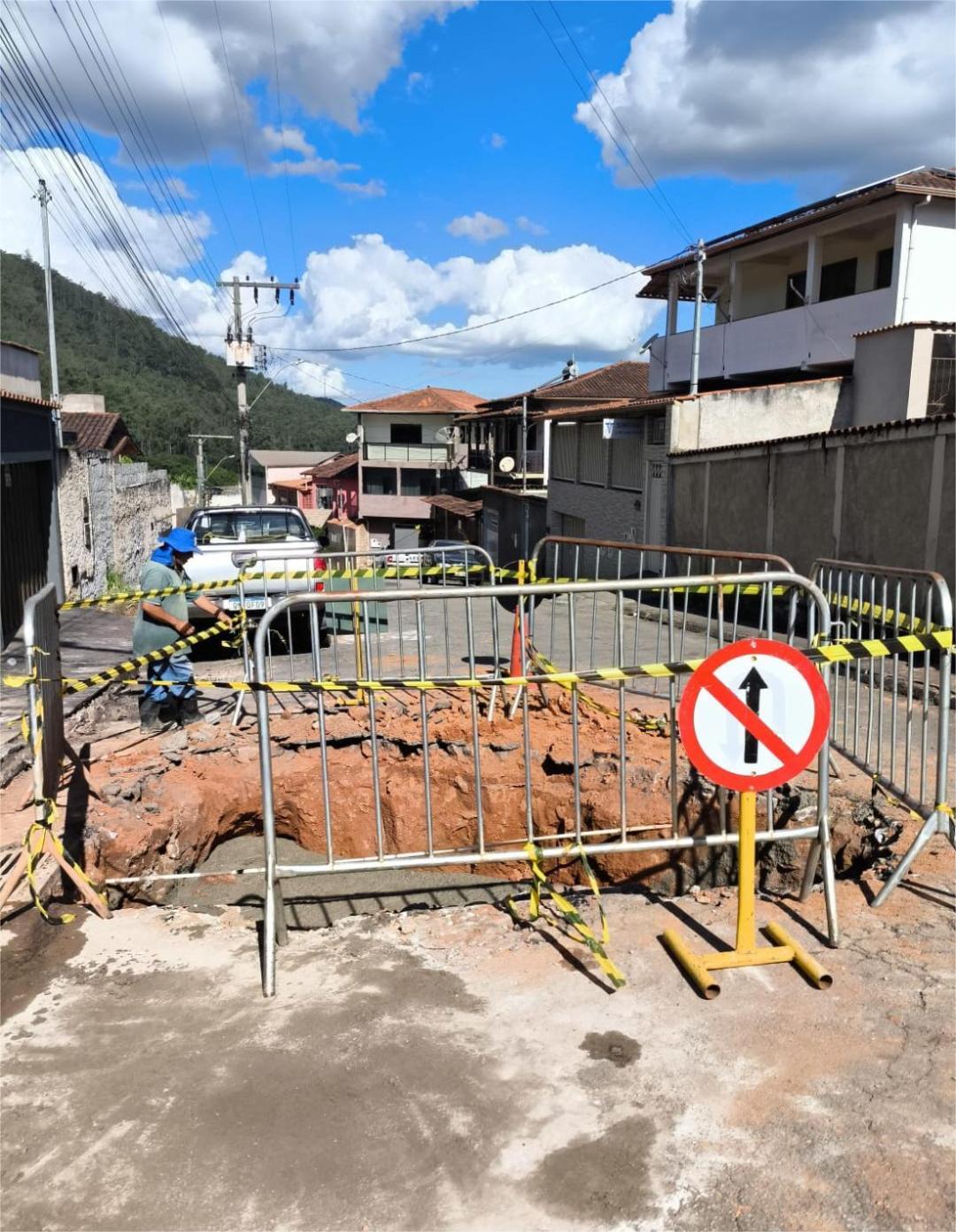 Prefeitura de João Monlevade realizou intervenções na rede pluvial e esgoto do bairro Belmonte