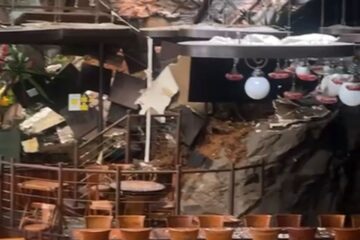 Rio transbordado e transporte suspenso afetam dinâmica de Juiz de Fora