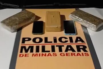 Polícia Militar Rodoviária apreende skunk e crack em estrada na região de Itabira