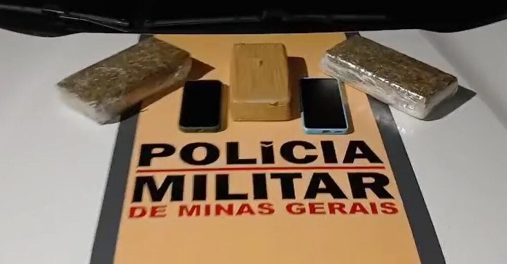 Polícia Militar Rodoviária apreende skunk e crack em estrada na região de Itabira