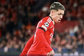 Uefa suspende Prestianni provisoriamente após denúncia de racismo contra Vini Jr.