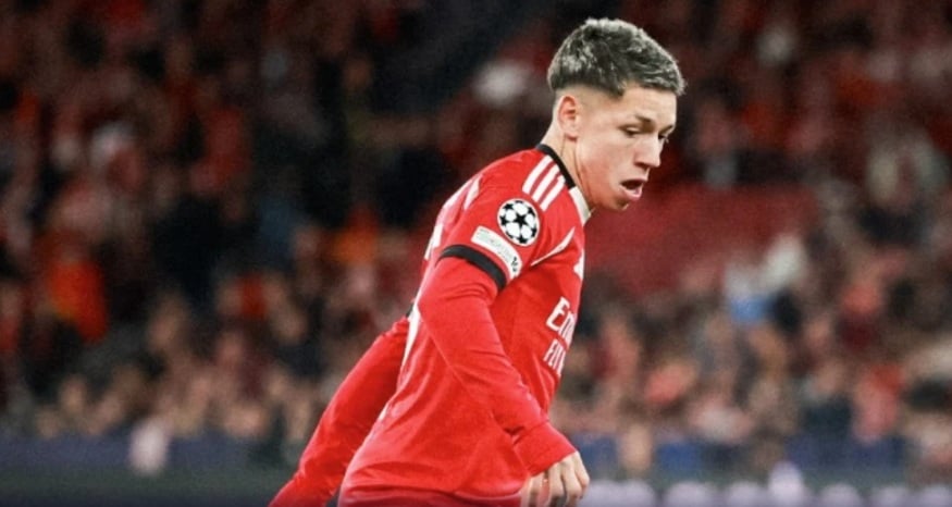 Uefa suspende Prestianni provisoriamente após denúncia de racismo contra Vini Jr.