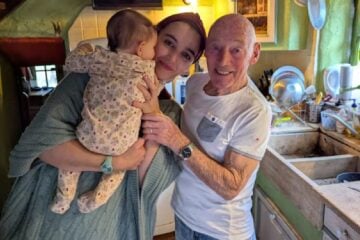 Na plenitude! Aos 91 anos, homem celebra o nascimento do seu sétimo filho com mulher de 39