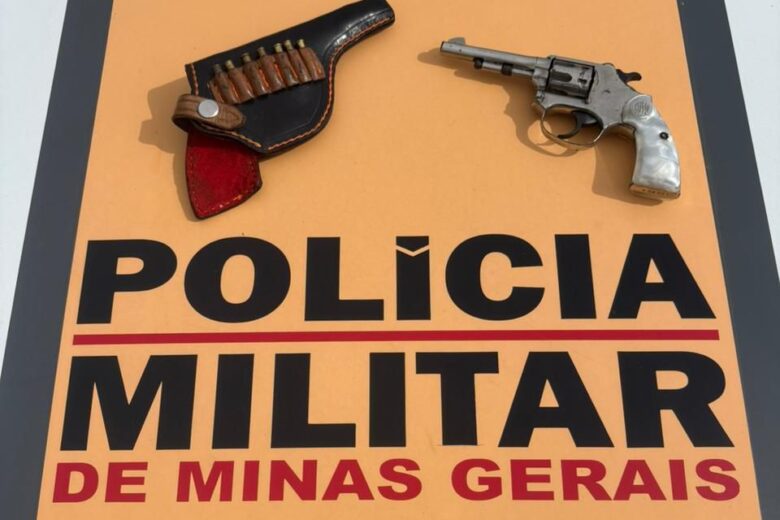 Operação na MG-129 termina com idoso preso por porte ilegal de arma de fogo em Itabira