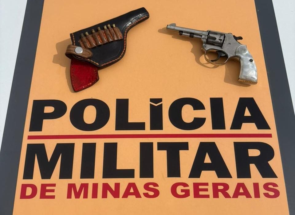 Operação na MG-129 termina com idoso preso por porte ilegal de arma de fogo em Itabira