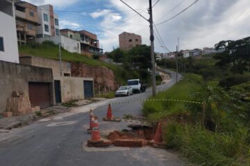 Itabira: obra para corrigir vazamento interdita trecho da rua Ipê do Cerrado por cinco dias; saiba mais