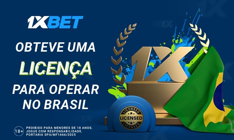 1xBet obteve uma licença para operar no Brasil