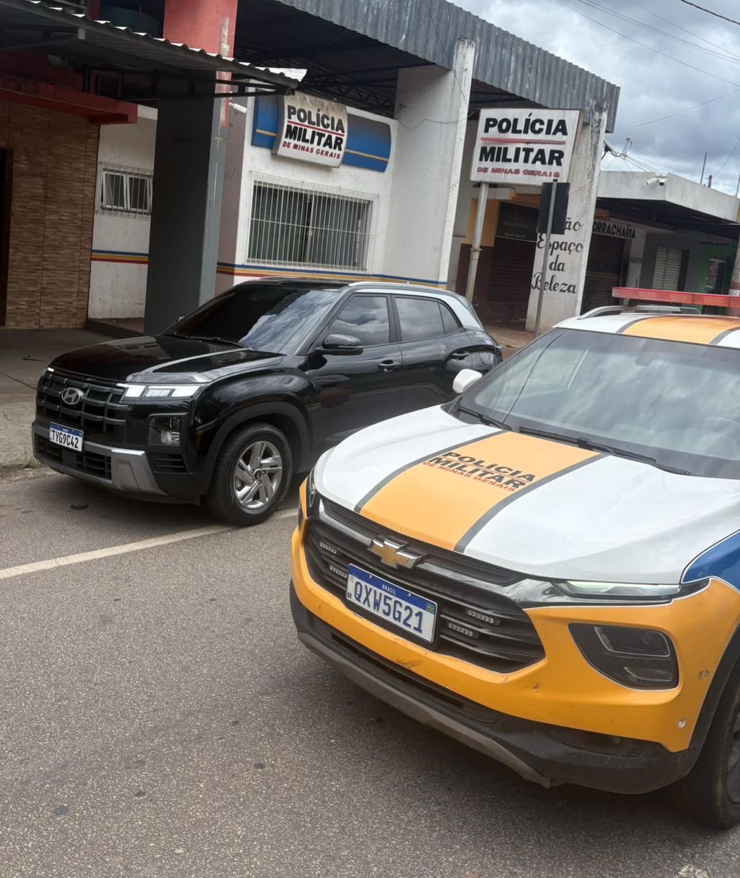 Itabira: Hyundai Creta roubado no Rio de Janeiro é recuperado na AMG-1210  