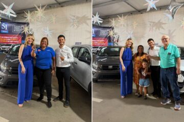 Supermercado Nova Europa entrega dois carros 0 km a ganhadoras da campanha de 51 anos em Itabira