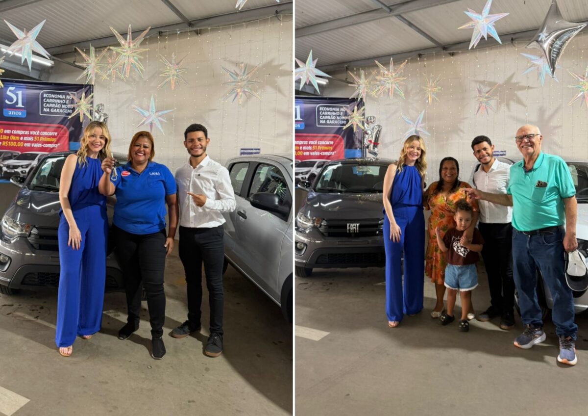 Supermercado Nova Europa entrega dois carros 0 km a ganhadoras da campanha de 51 anos em Itabira