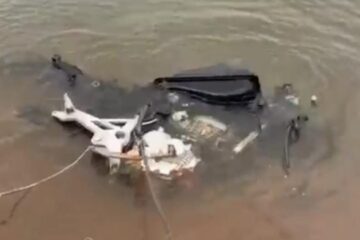 Itabira: moto encontrada “depenada” em lagoa foi furtada em 3 de fevereiro