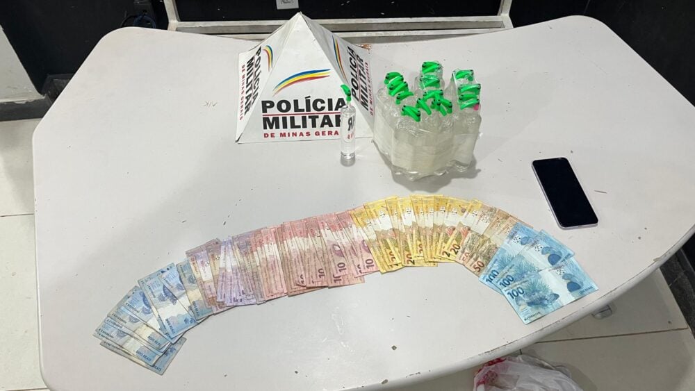 Jovem de 19 anos é preso com frascos de lança-perfume em Itabira