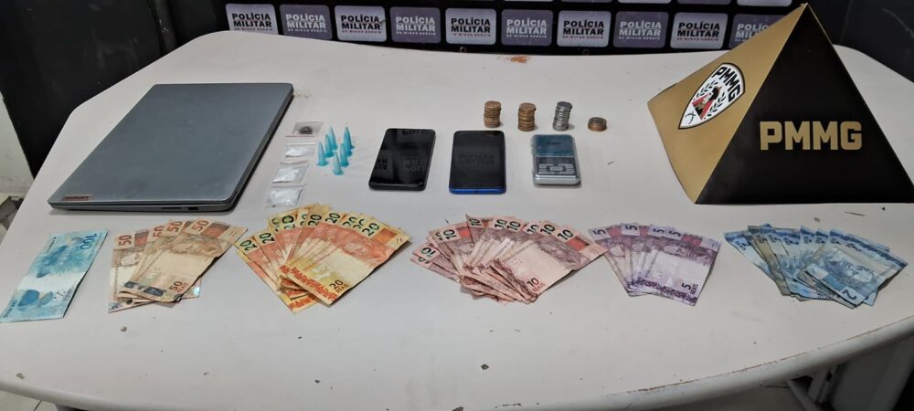 Jovem de 18 anos é preso por tráfico durante operação da Polícia Militar em Itabira