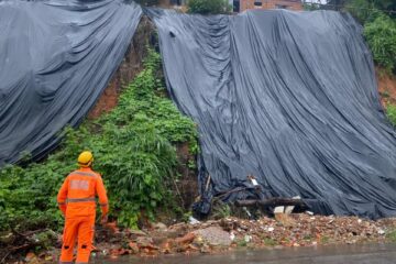 Bombeiros realizam vistoria preventiva e descartam riscos imediatos de inundação em bairros de Itabira