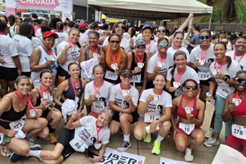 Quase mil mulheres participaram da 5ª edição da corrida “Ninguém Segura Essa Mulher” em João Monlevade