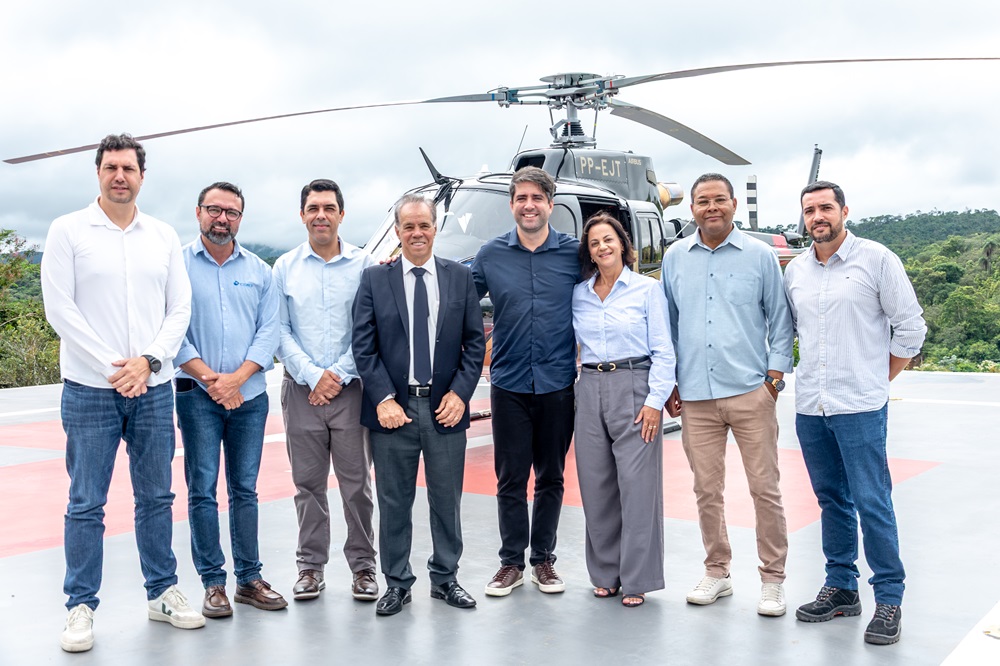 São Gonçalo inaugura heliponto do Pronto Atendimento e governo de Minas confirma abertura do bloco cirúrgico ainda este ano