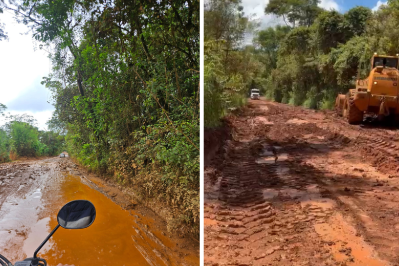 Mobilização popular pressiona Estado por pavimentação da MG-326 entre Catas Altas e Fonseca