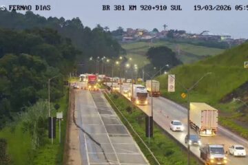 BR-381: Fernão Dias segue interditada há mais de 60 horas após derramamento de produto químico em Minas Gerais