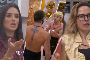 Madrugada do BBB 26 tem briga entre Jonas e Juliano, treta por “talaricagem” e discussão por tempo de banho