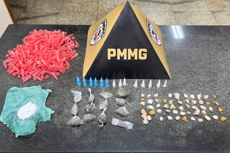 Polícia Militar prende homem por tráfico de drogas em Barão de Cocais