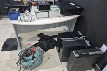 Polícia Militar prende dois autores de furto em torre de telecomunicações em Itabira