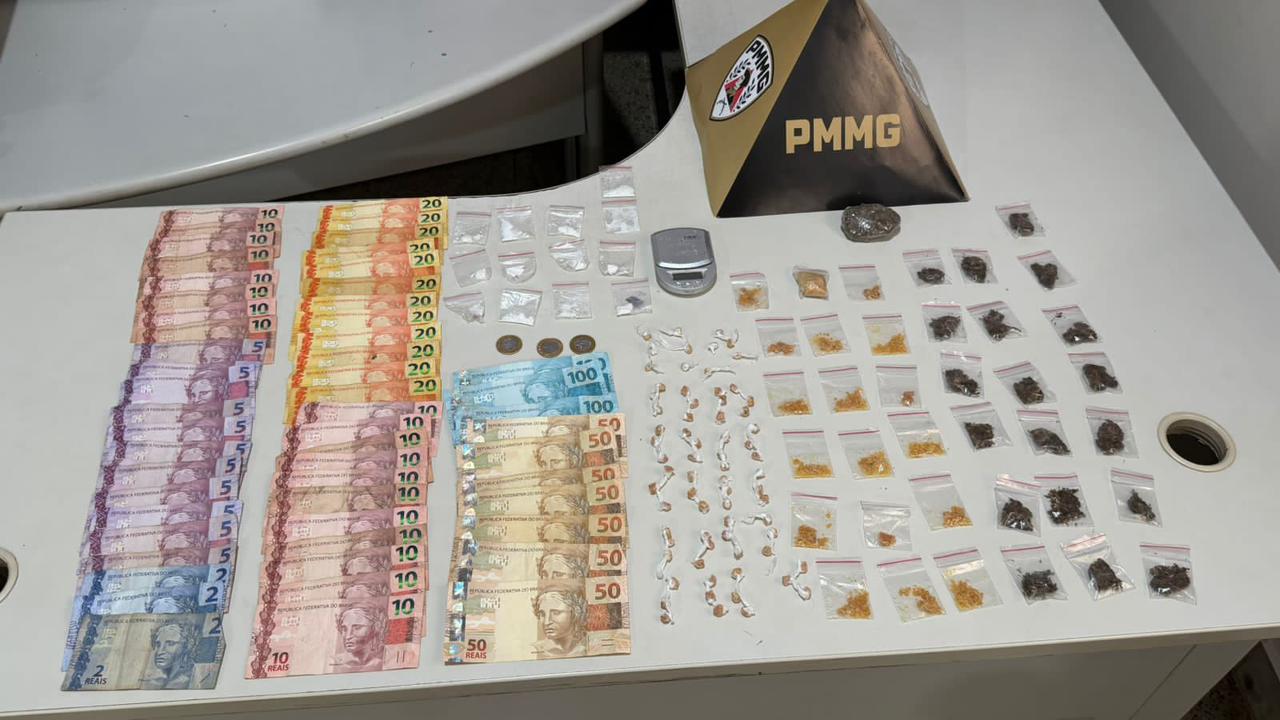 PM prende 14 suspeitos e apreende mais de 300 unidades de drogas durante operação em Itabira e região