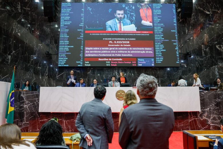 ALMG sanciona revisão geral de 5,4% para servidores do Estado