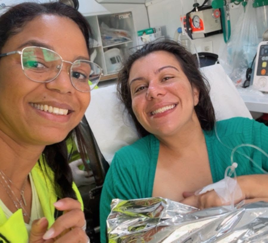 Bebê nasce dentro de carro na BR-040 e recebe atendimento em base de concessionária em Nova Lima