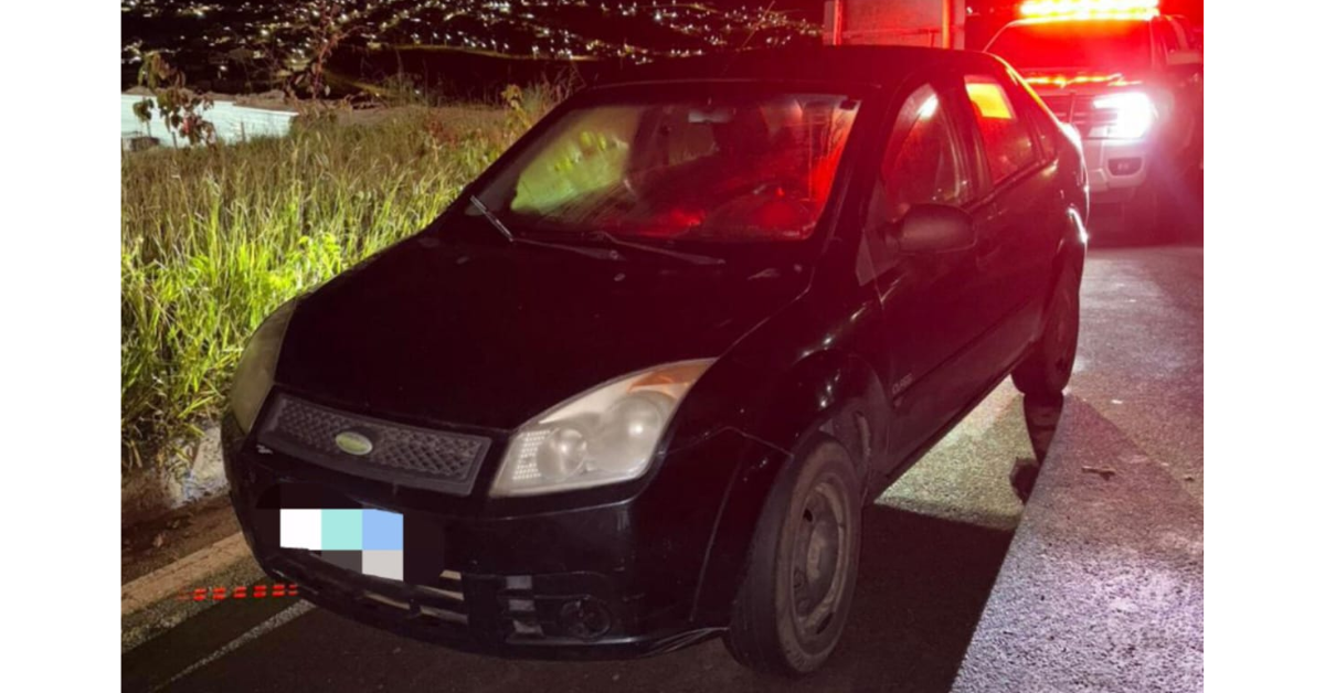 Veículo furtado em Ipatinga é recuperado e suspeito é preso em Itabira