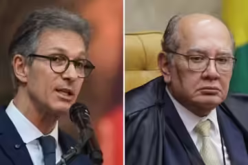 Zema ganha quase meio milhão de seguidores após embate com Gilmar Mendes