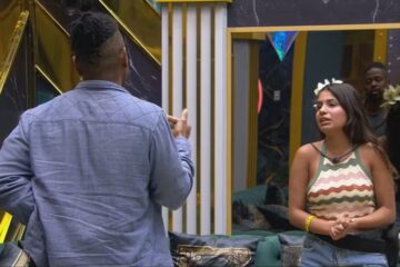Clima esquenta no BBB 26: Leandro e Gabriela trocam farpas após dinâmica e expõem tensões no jogo