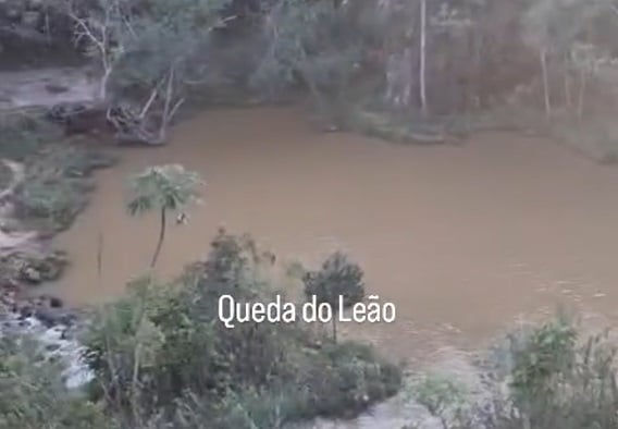Água turva em Cocais intriga moradores e levanta suspeitas de intervenção ambiental