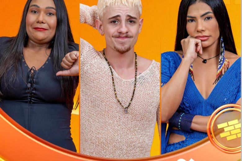 Paredão formado no Big Brother Brasil 26: votação tensa, treta no sofá e decisão da líder colocam três na berlinda