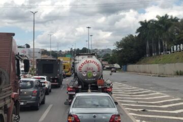 BR-381 enfrenta congestionamentos e interdições nesta sexta-feira devido a obras