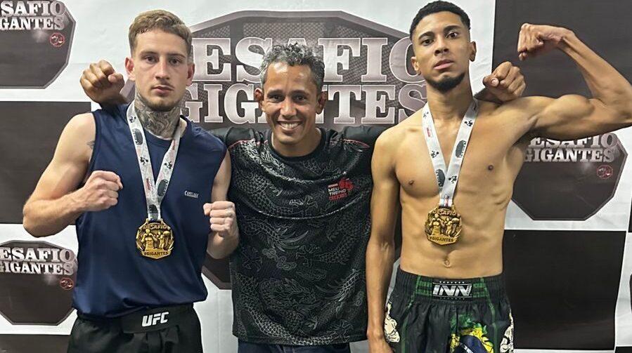 Atletas itabiranos conquistam ouro no boxe e muay thai durante Desafio de Gigantes em Contagem