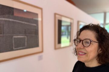 Exposição Neide Barbosa desenhos e colagens abre nesta quinta feira em Itabira