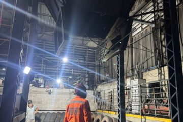 Trabalhador morre soterrado por pneu triturado em silo às margens da BR-040