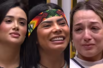 Paredão do BBB 26 tem Jordana, Marciele e Samira; saiba como foi a formação