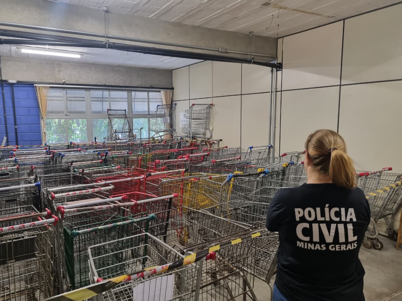 120 carrinhos de supermercado furtados são recolhidos em BH