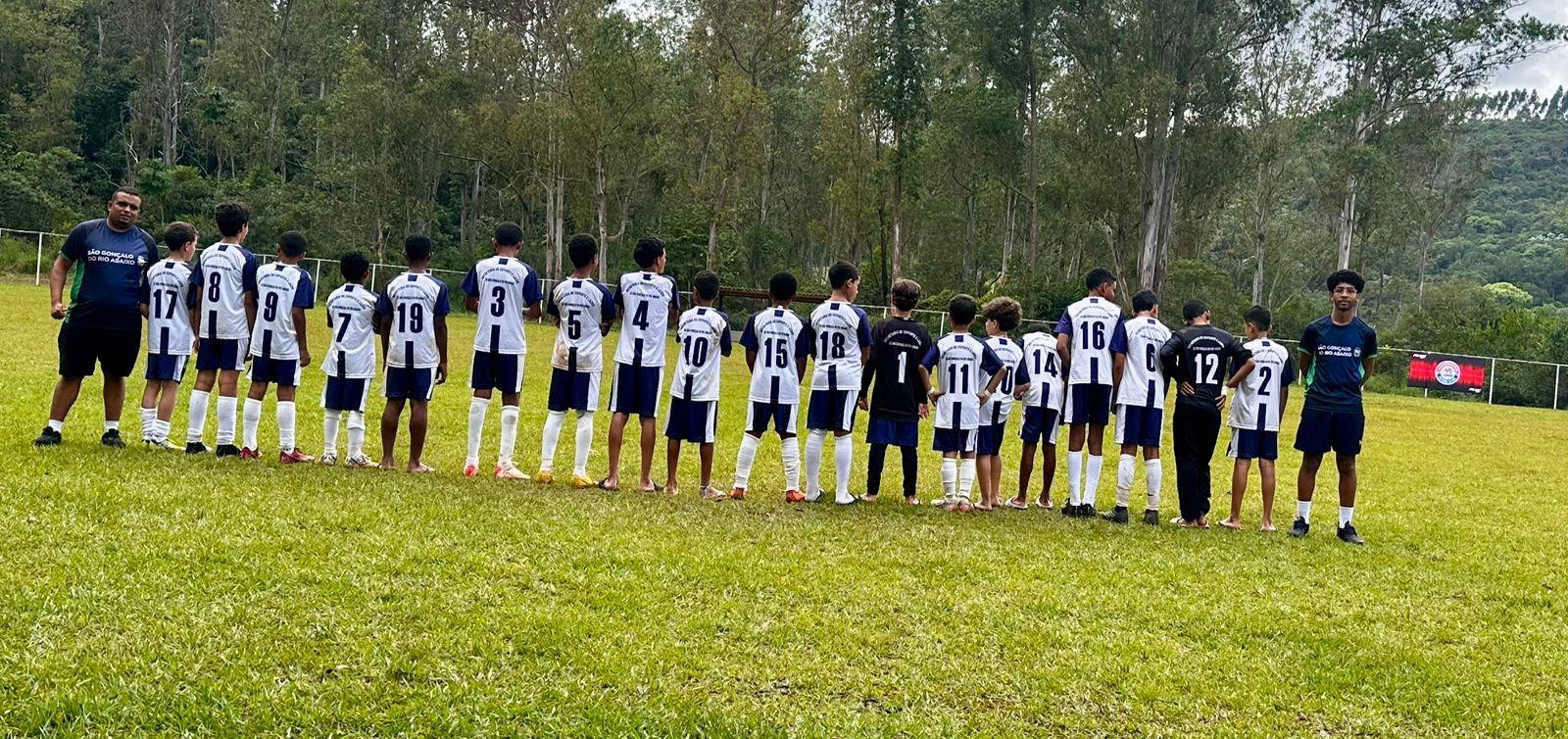 Projeto “Bom de Bola, Bom de Escola” participou do festival esportivo de Santa Rita Durão
