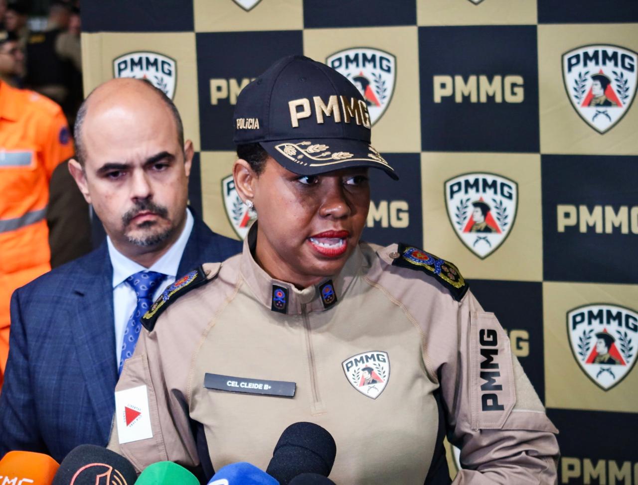 Cleide Barcelos toma posse como primeira mulher a comandar a Polícia Militar de Minas Gerais