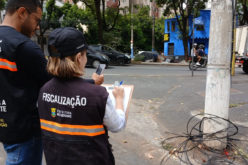 Decreto prevê multa de até R$ 24 mil por fios soltos e irregulares em BH