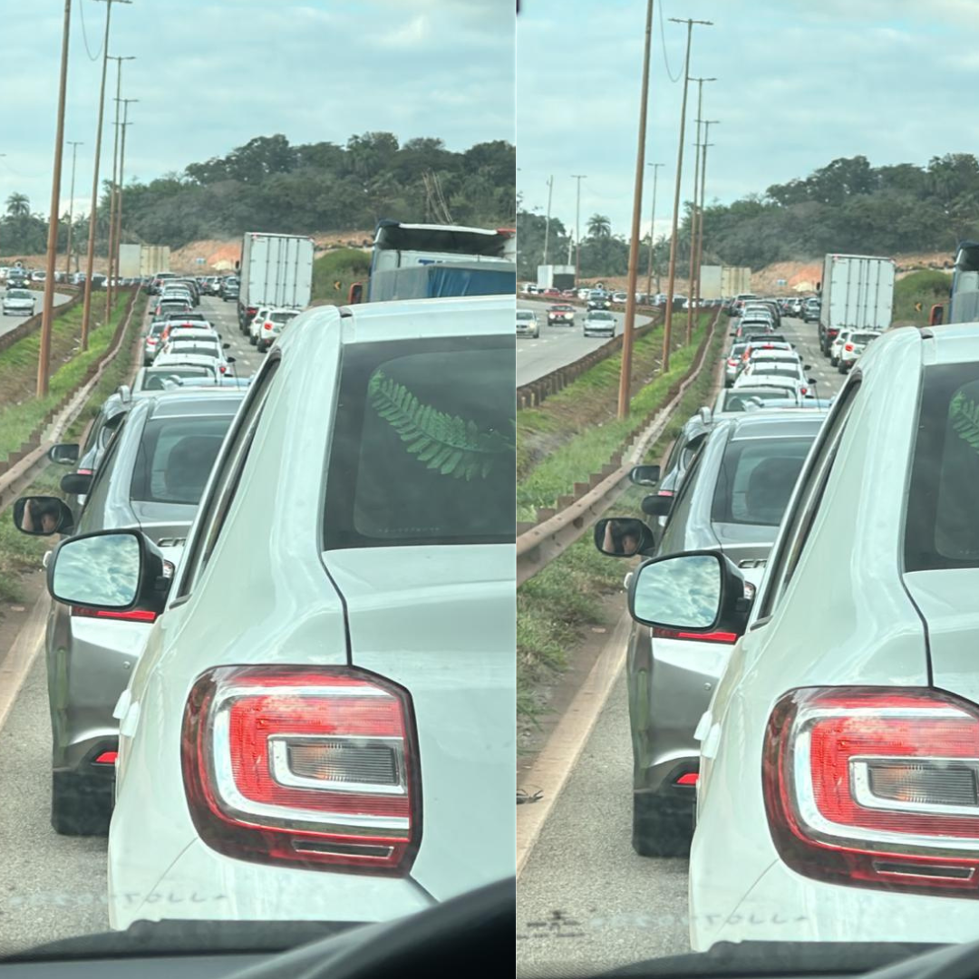 Retorno do feriado provoca trânsito lento na BR-381, neste domingo