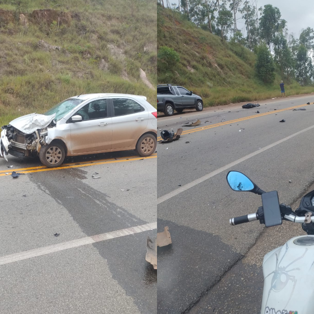 Jovem morre e outro fica em estado grave após acidente perto da Rampa do Voo Livre, na MG-129, em Itabira