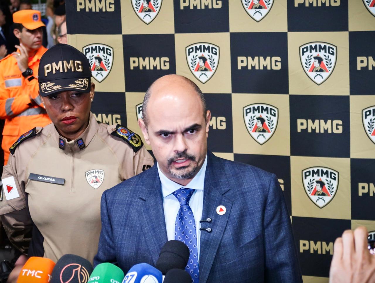 Governador vê avanço do crime organizado no país e promete reação mais dura em Minas
