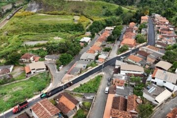 Bairro Jacuí recebe novo asfalto e melhorias em infraestrutura urbana