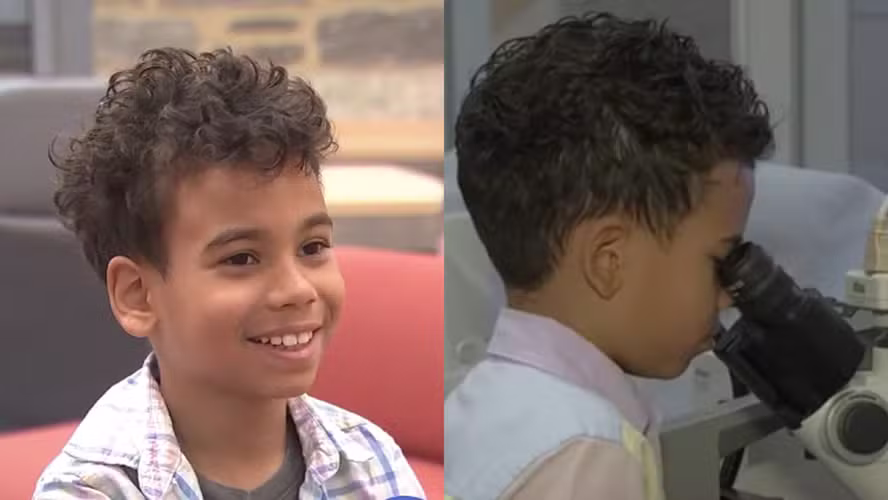 Menino de 9 anos começa curso de neurociência em faculdade e sonha ser cirugião