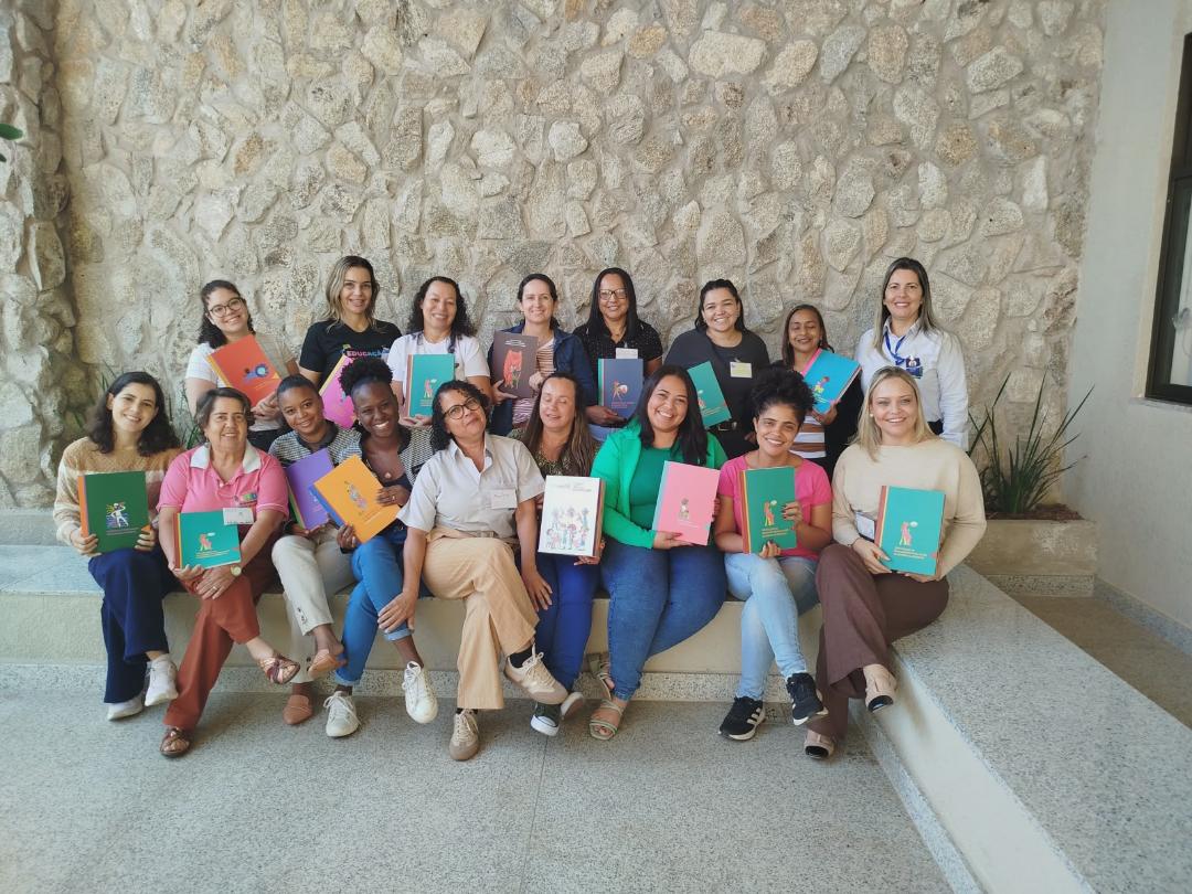 São Gonçalo do Rio Abaixo promove formação de professores em leitura e escrita da Educação Infantil